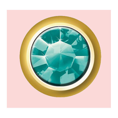 Mount Studs Gold Regular May - Emerald