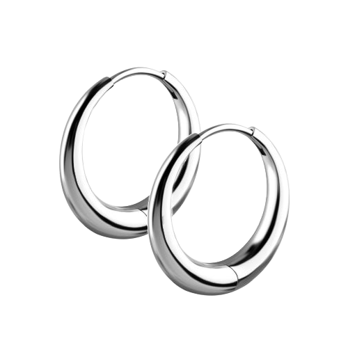 Nickel Free Cobalt Chrome Hoop Earrings